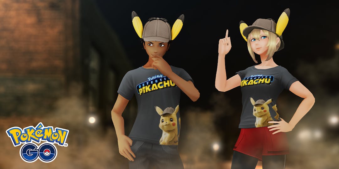 Detective Pikachu in Pokémon Go