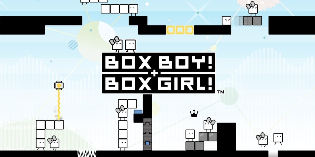 BoxBoy! + BoxGirl! is een puzzelgame om in een doosje te doen