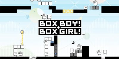 BoxBoy! + BoxGirl! is een puzzelgame om in een doosje te doen