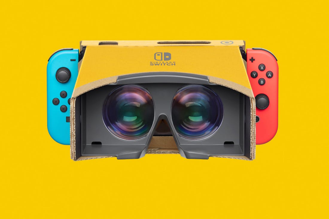 Zelda: Breath of the Wild en Mario Odyssey worden speelbaar in virtual reality met Labo