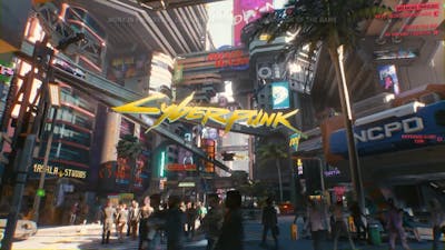 De ontwikkeling van Cyberpunk 2077 is in volle gang