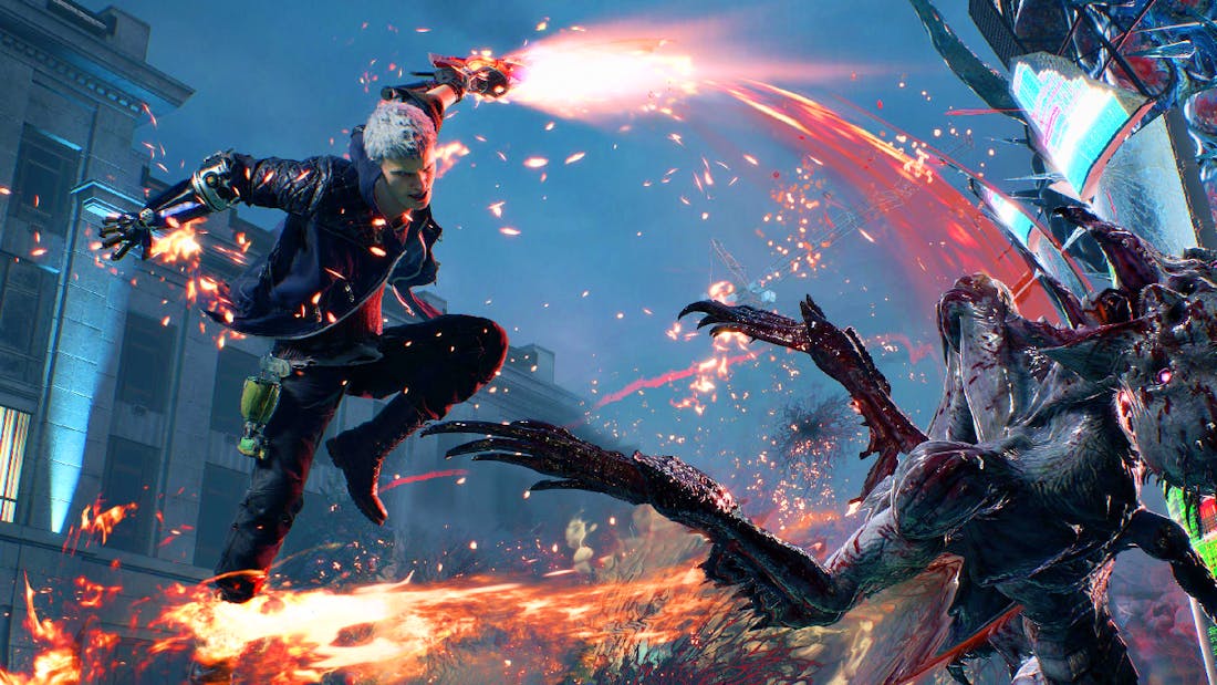 Devil May Cry 5 is een ouderwets potje hakken