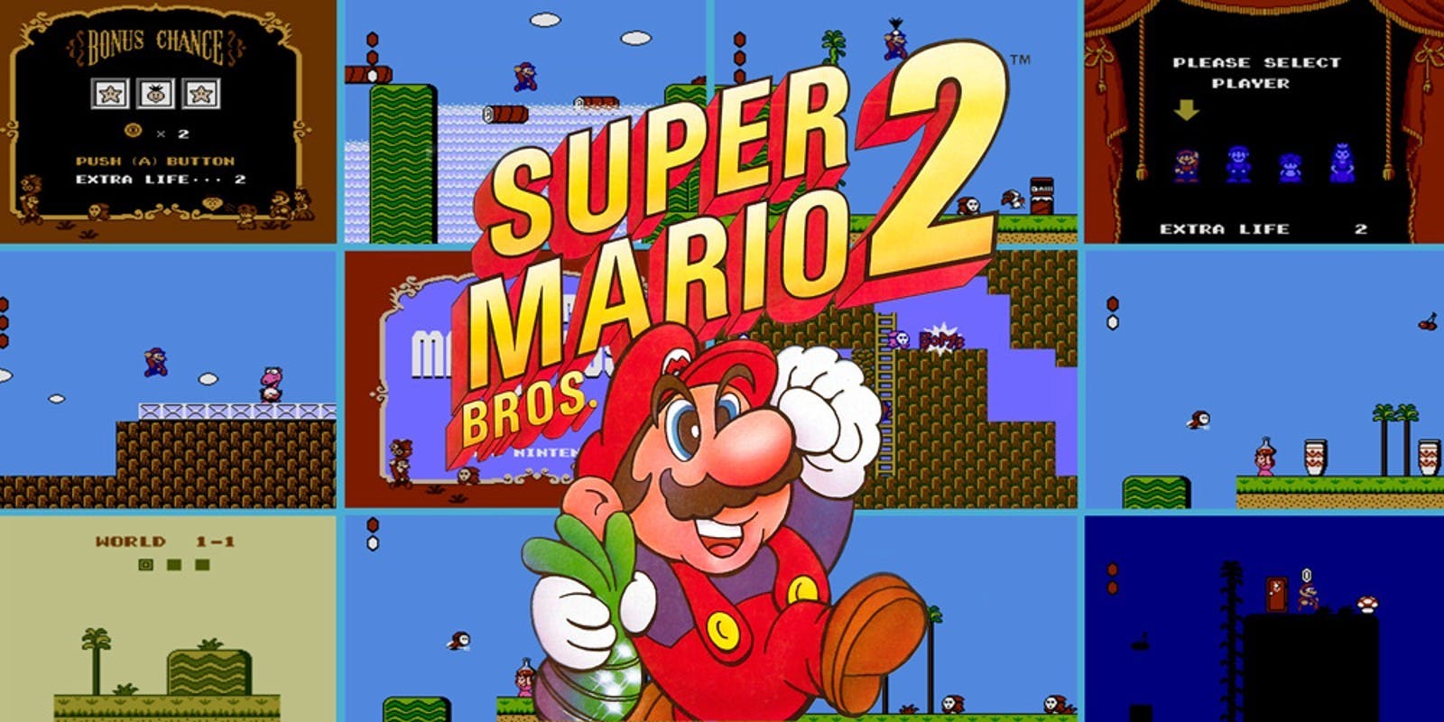 Super Mario Bros. 2 en Kirby's Adventure deze maand naar Switch Online