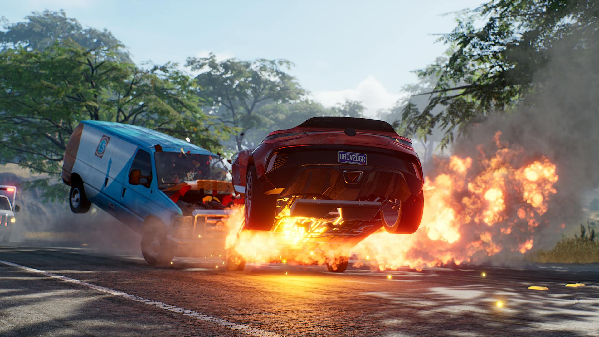 Wreckreation is een arcaderacer waarin spelers zelf alles kunnen aanpassen