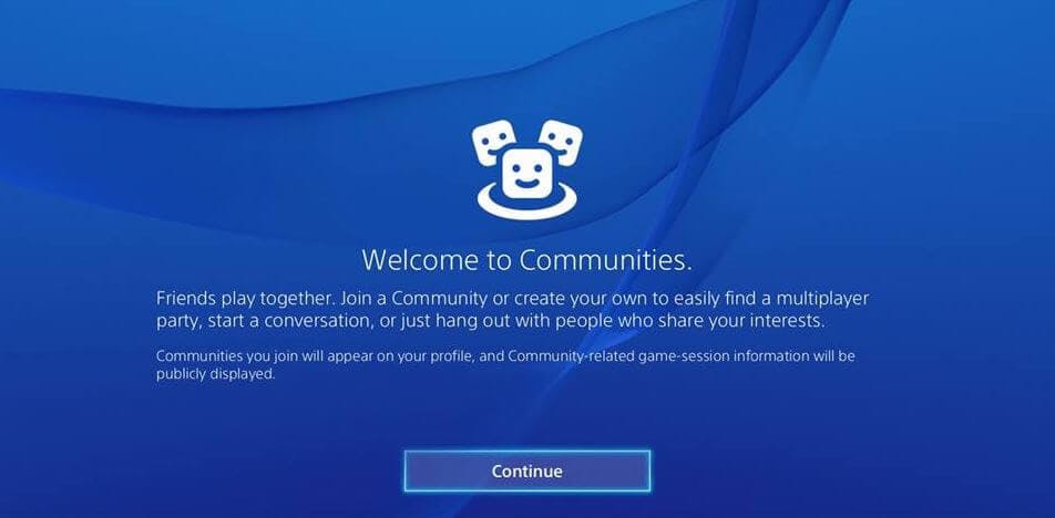 De communities-functie van PS4 stopt in april