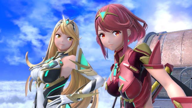 Speel vandaag nog als Pyra of Mythra in Smash Bros. Ultimate