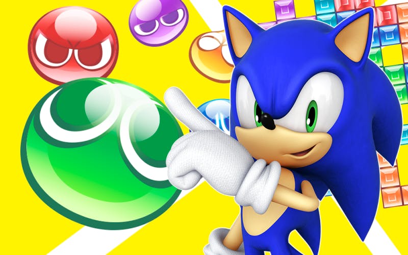 Speel als Sonic in Puyo Puyo Tetris 2