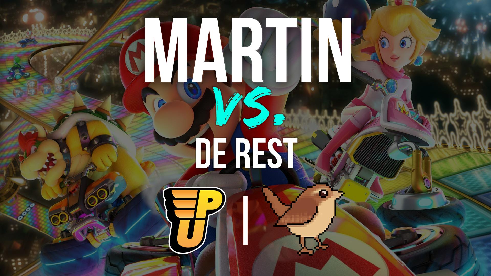 Vanmiddag om 14:30 uur: Martin vs. de Rest