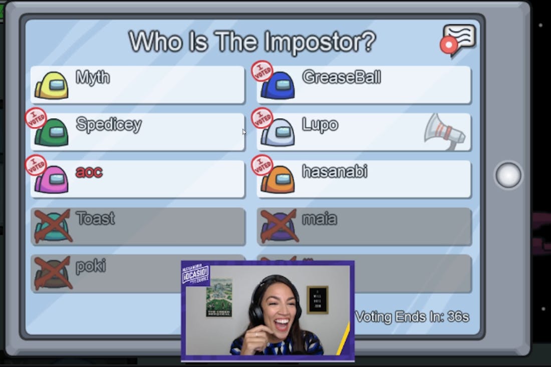 Twitch-stream van Alexandria Ocasio-Cortez trekt 430.000 gelijktijdige kijkers