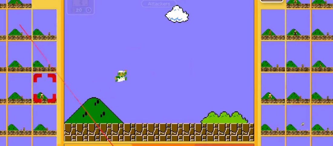 Speel als Luigi in Super Mario Bros. 35