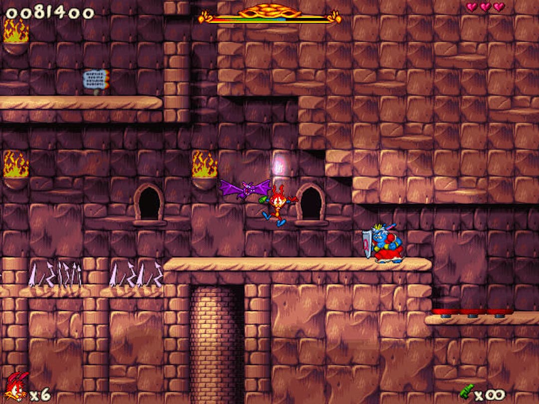 Jazz Jackrabbit 2 Castle