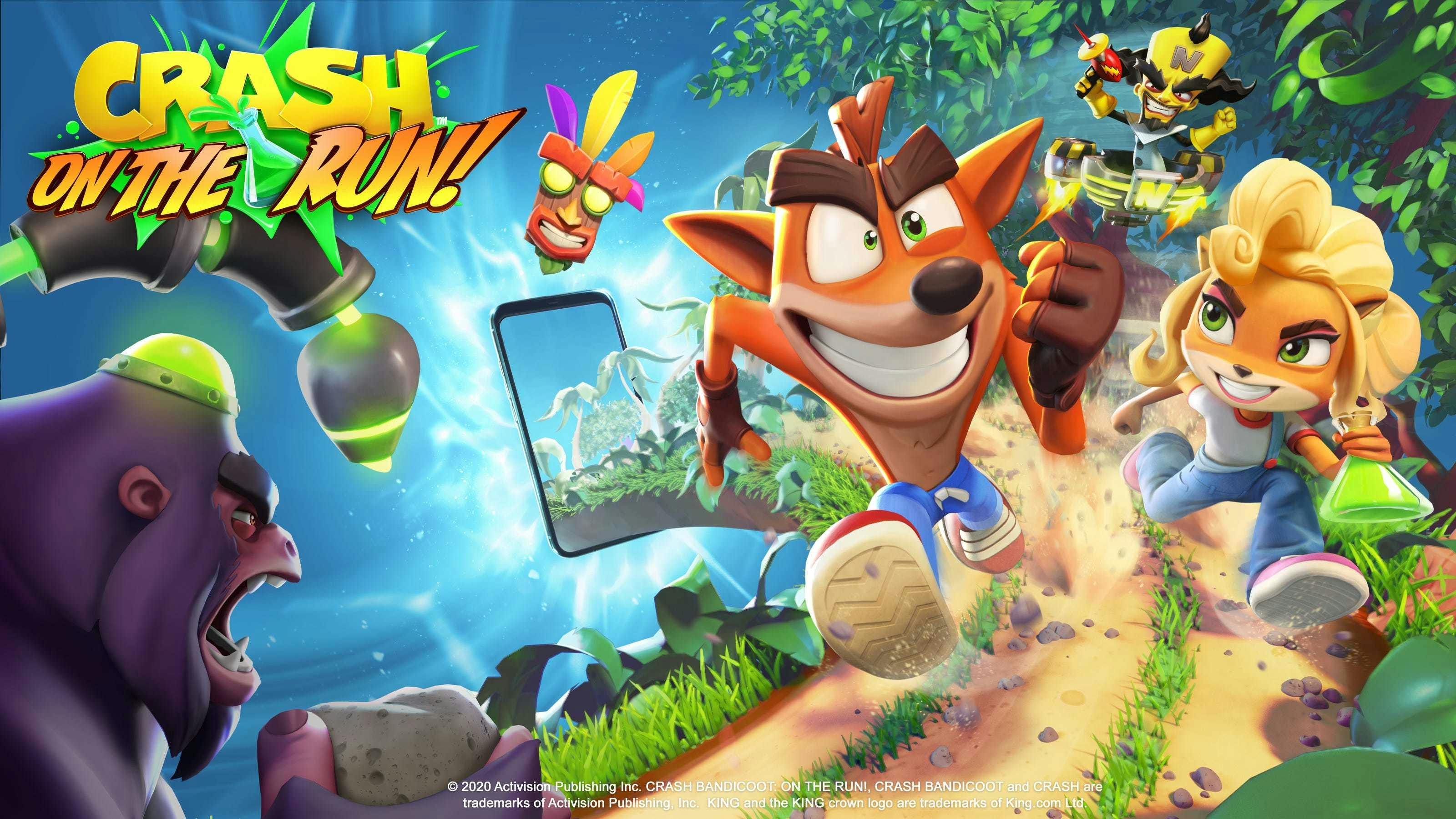 Crash Bandicoot: On the Run goed voor '100+ uur aan gameplay'