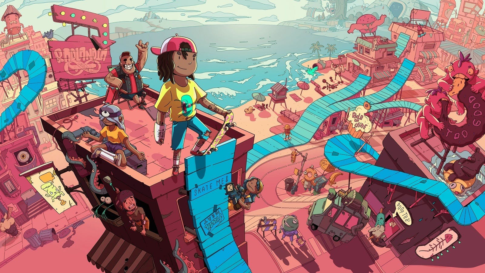 OlliOlli World en Rollerdrome zijn teruggekeerd op Steam