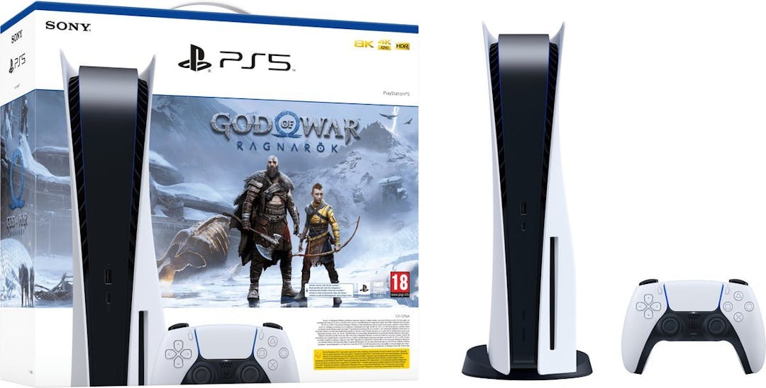 PlayStation 5 Console - Disc edition - God of War Ragnarök