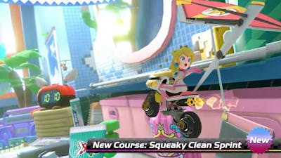 Nieuw parcours voor Mario Kart 8 Deluxe getoond