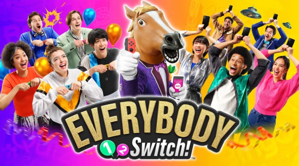 Trailer van Everybody 1-2-Switch toont de verschillende spellen