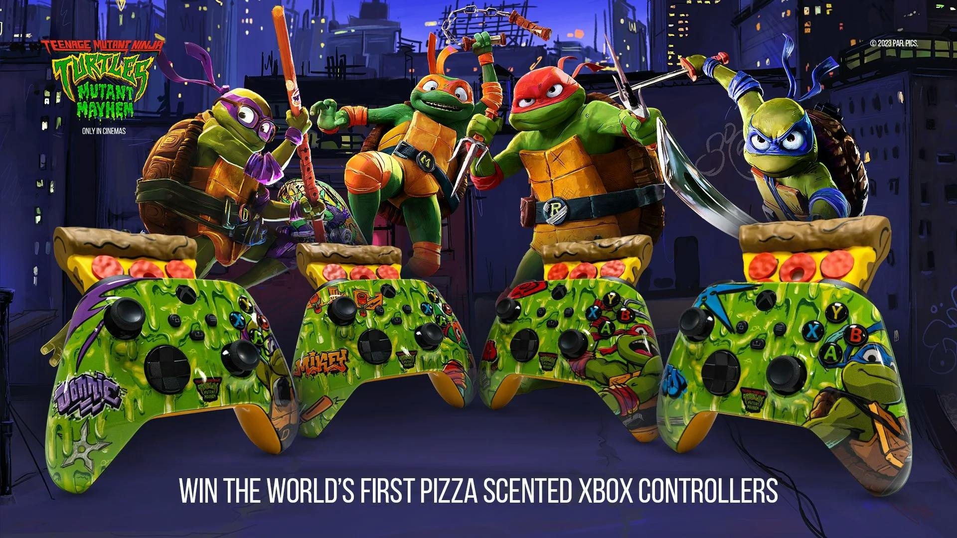 Microsoft komt met naar pizza ruikende Xbox-controllers