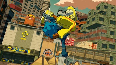 Bomb Rush Cyberfunk-trailer toont skateboarden en BMX'en