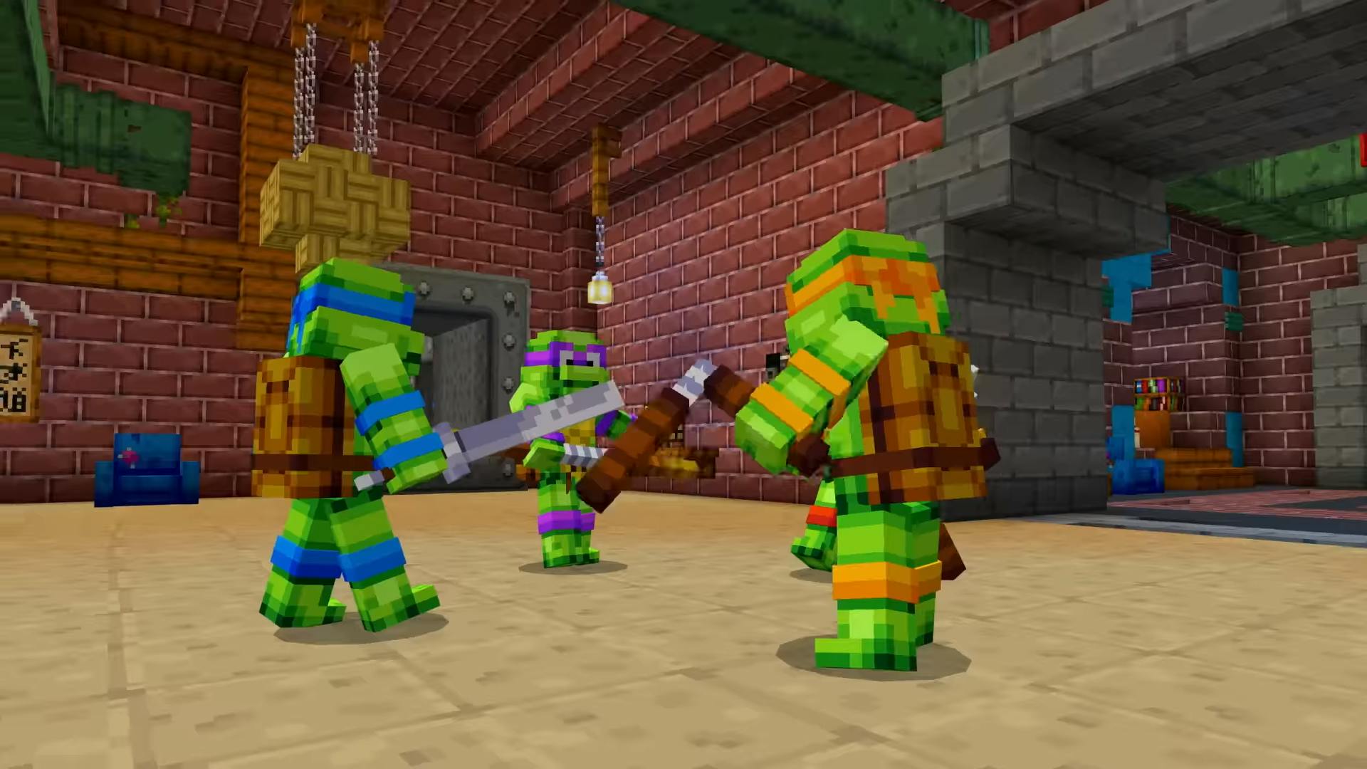 Minecraft krijgt cross-over met Teenage Mutant Ninja Turtles