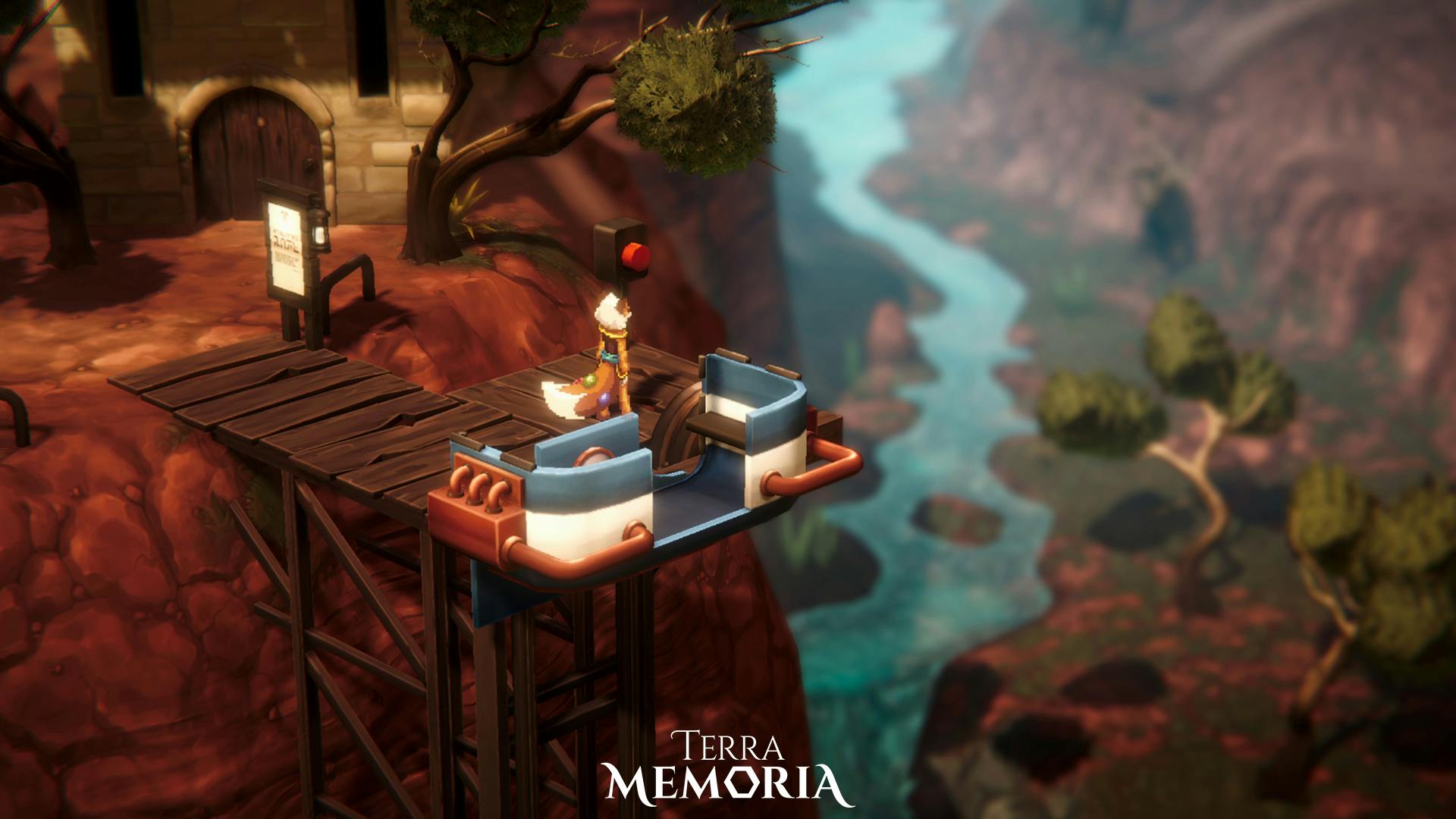 Roadtrip-game Terra Memoria toont warme pixel-kleuren in nieuwe trailer