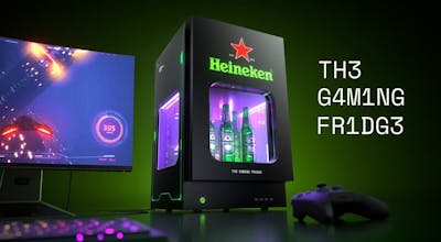 Heineken komt met game-pc die ook als koelkast dienstdoet