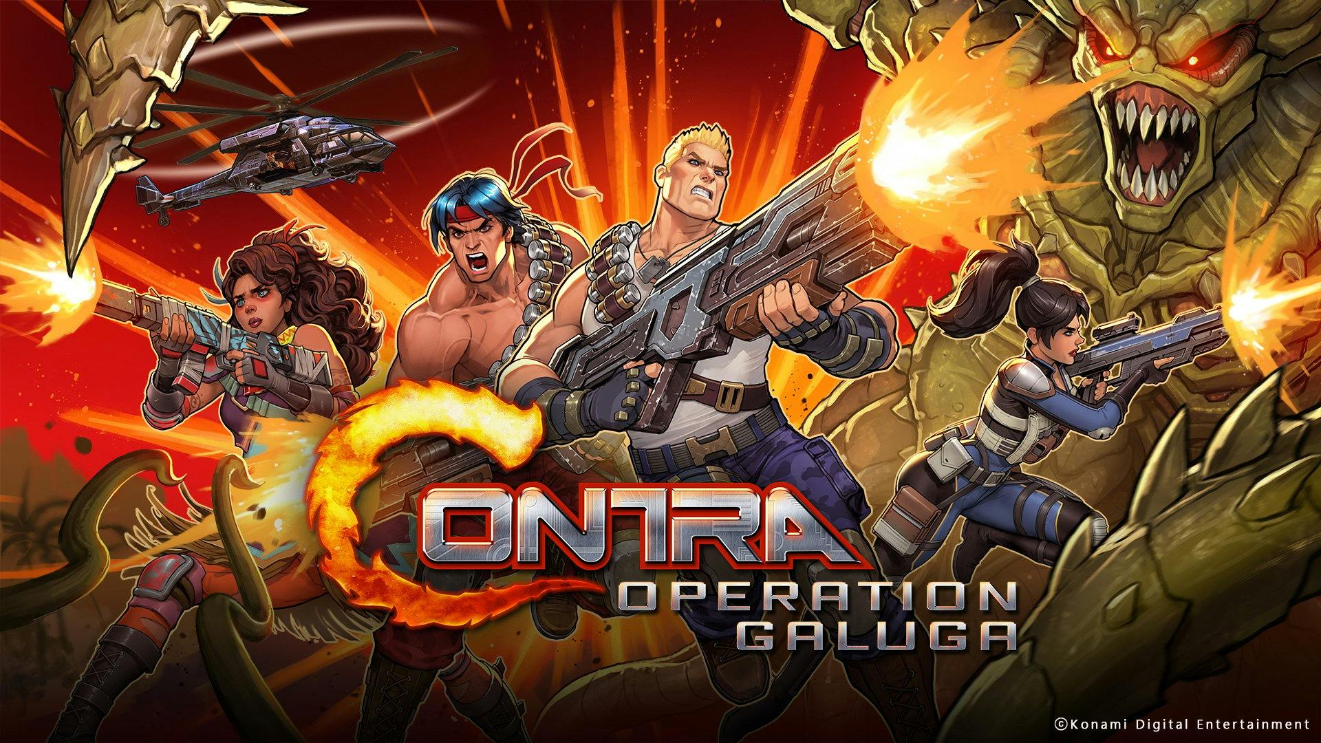 Contra: Operation Galuga is een nieuwe versie van de klassieke game