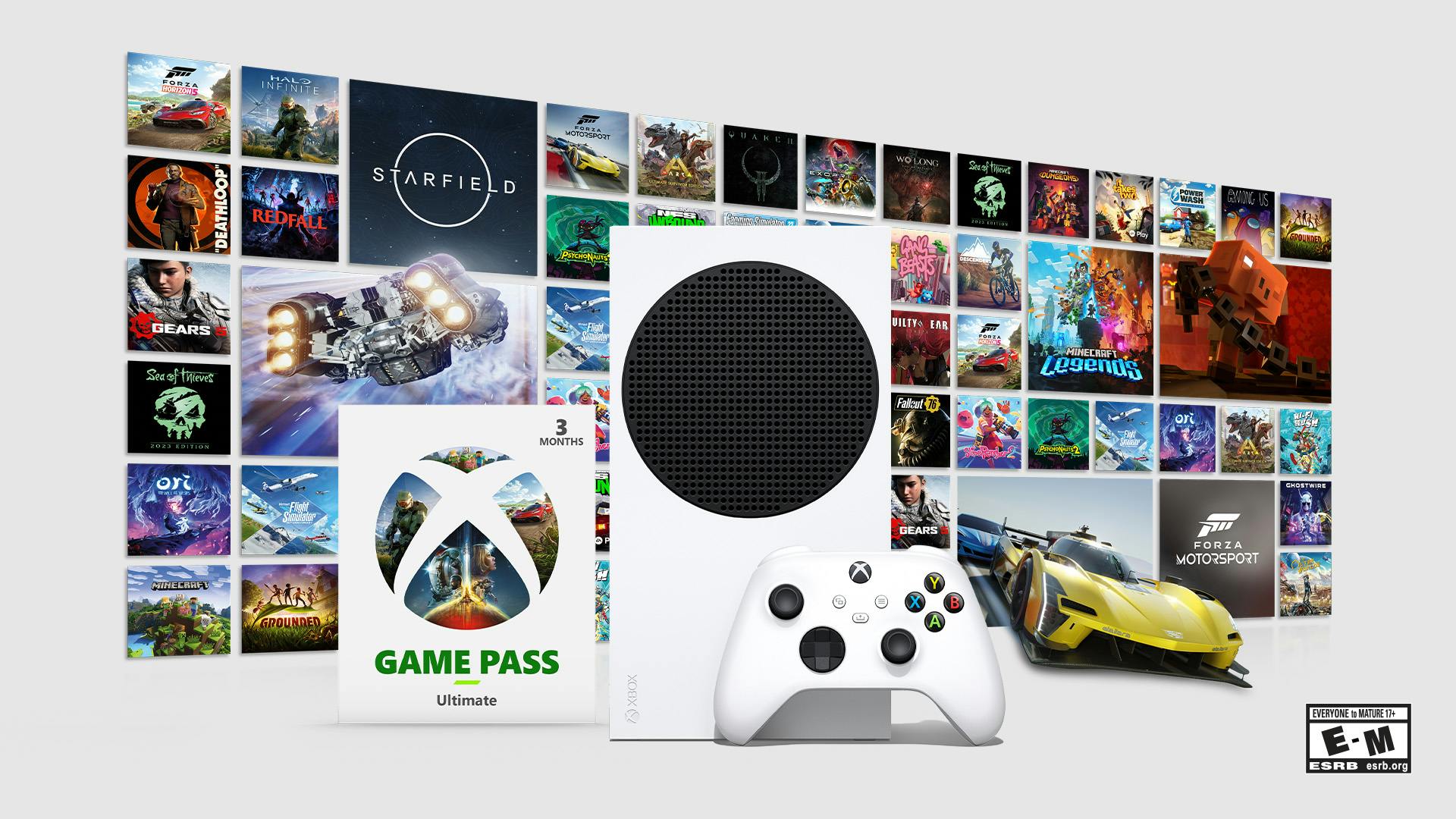 Xbox Series S-startersbundel met drie maanden Game Pass op komst