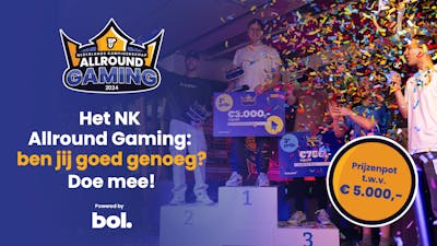 Doe mee aan het NK Allround Gaming 2024