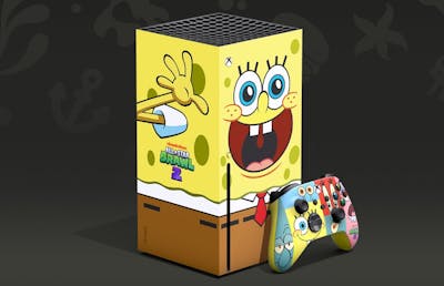 Microsoft brengt in VS Xbox Series X met Spongebob Squarepants-ontwerp uit