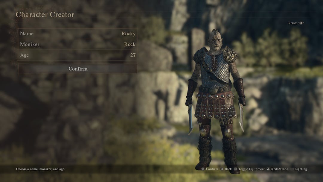 Character Creator Dragon's Dogma 2