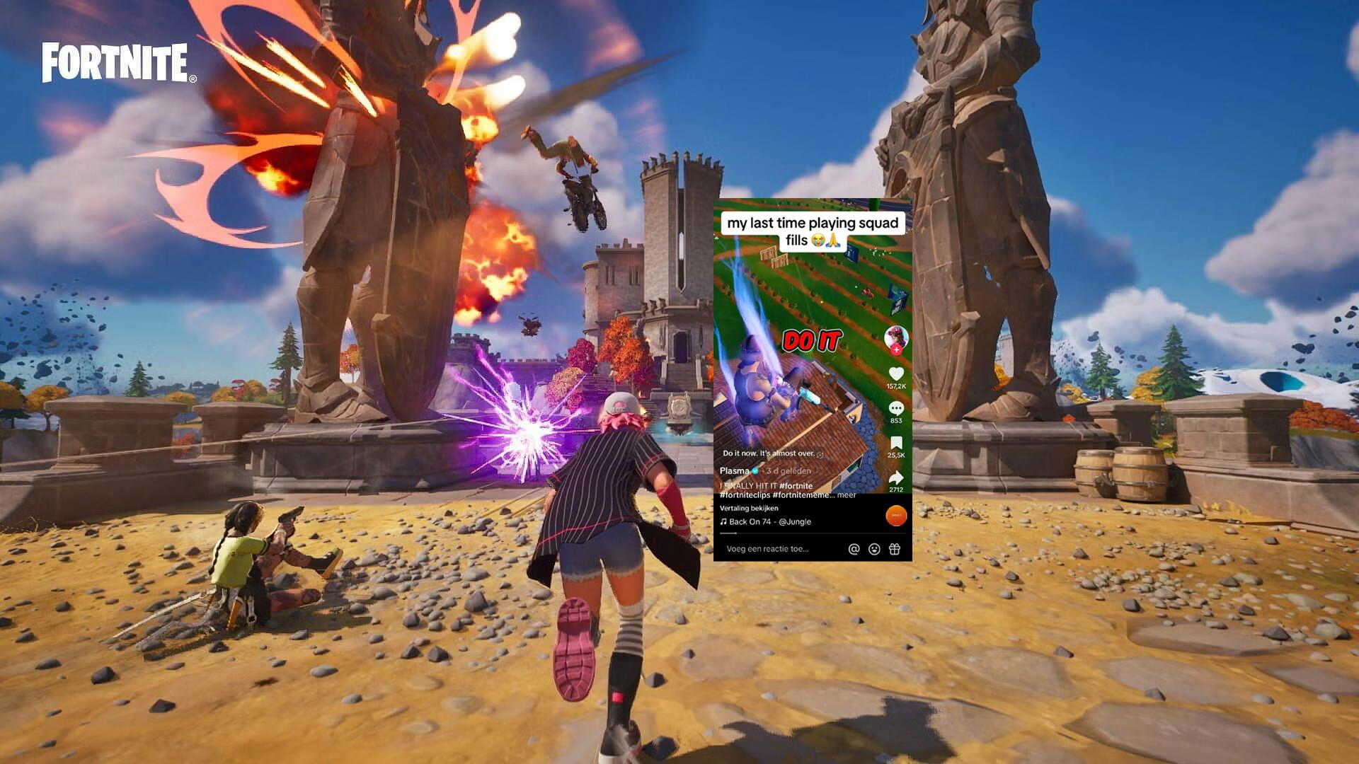 Fortnite krijgt mogelijk picture-in-picture-functie voor reclame en social media