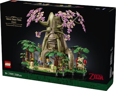 Lego-set met Grote Deku-boom uit Zelda komt in september