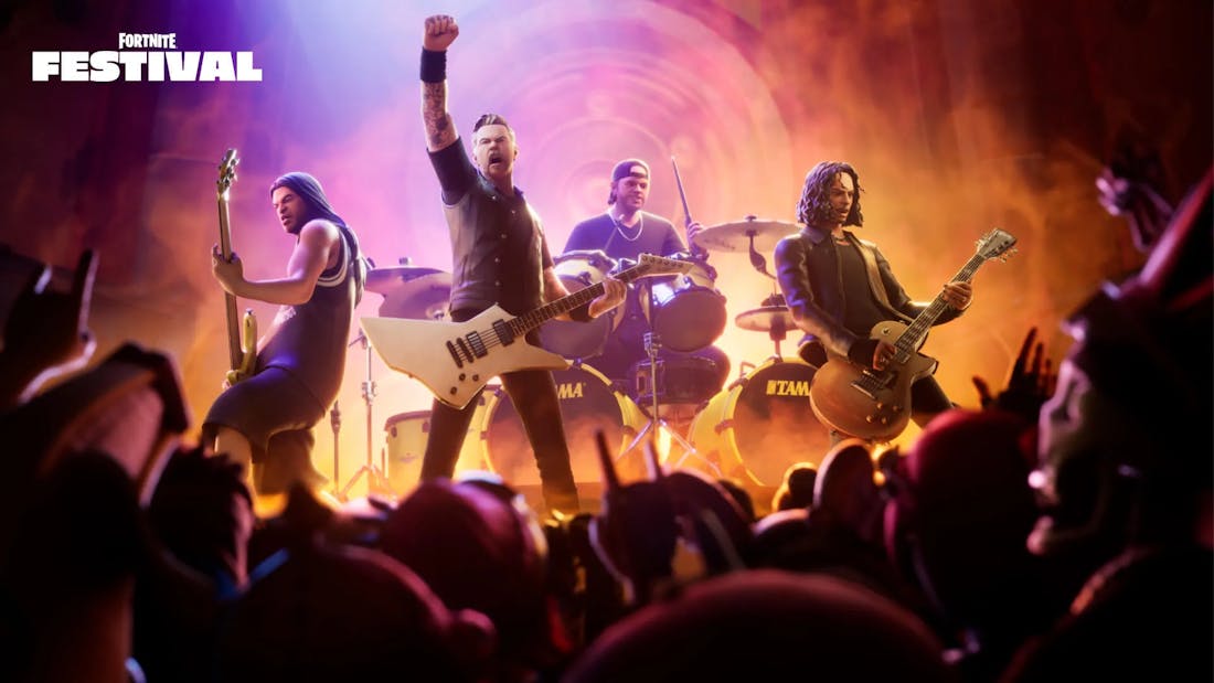 Metallica komt naar Fortnite