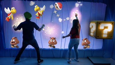 Super Nintendo World in Hollywood heeft nu een 'interactieve muur'