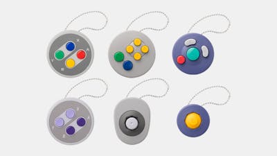 Nintendo-sleutelhangers kunnen als componenten voor officiële controllers worden gebruikt