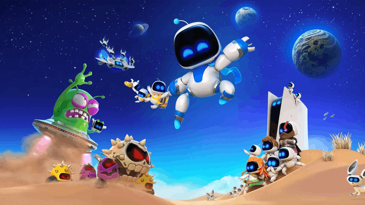 Astro Bot zou een relatief groot verkoopsucces zijn in Europa