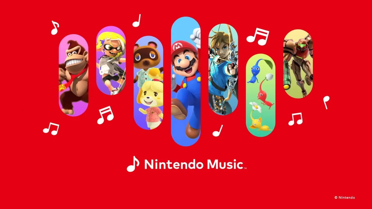 Nieuwe reclames promoten onlangs verschenen Nintendo Music