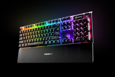 We geven een SteelSeries Apex 5-toetsenbord weg