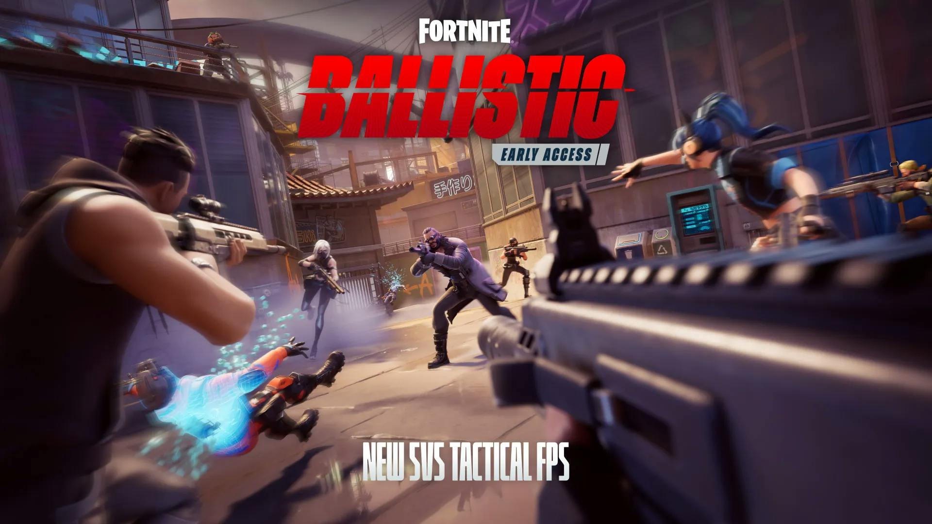Firstperson Fortnite-modus Ballistic arriveert komende week