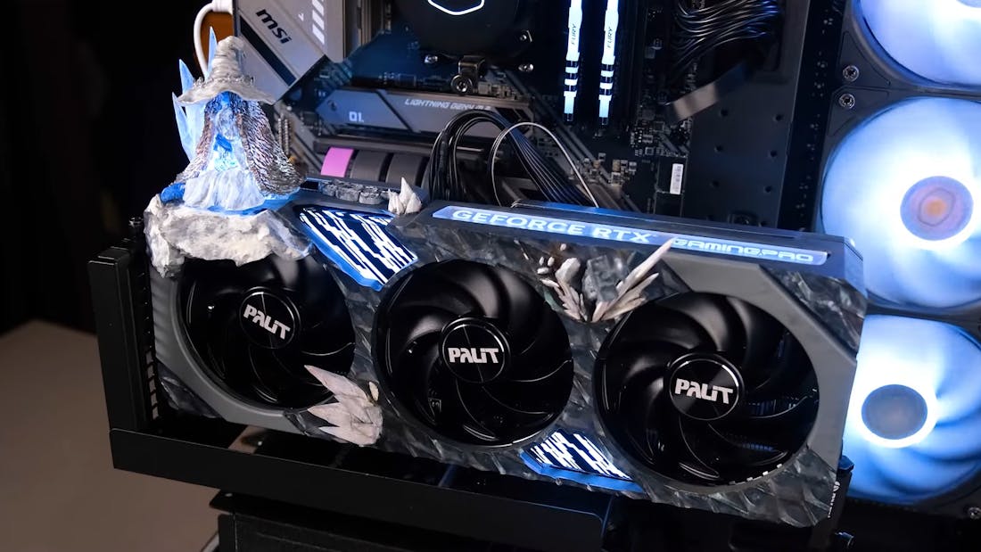 palit-gamingpro-maker-3d-print-videokaart.jpg Palit GamingPro-videokaarten te verrijken met 3D-prints