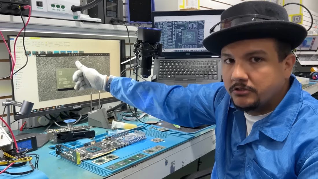 vergeelde-chips-op-mining-videokaarten.jpg Cryptoboeren verven gpu's om 'als nieuw' te verkopen