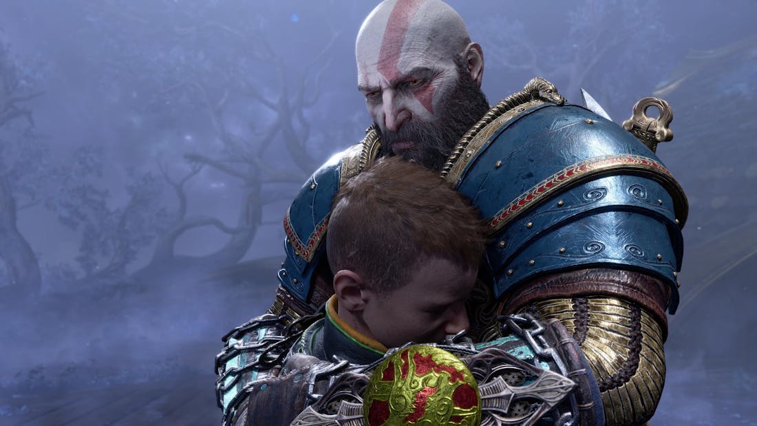 God of War Ragnarok hug Kratos' lot was eerst heel anders in God of War Ragnarök