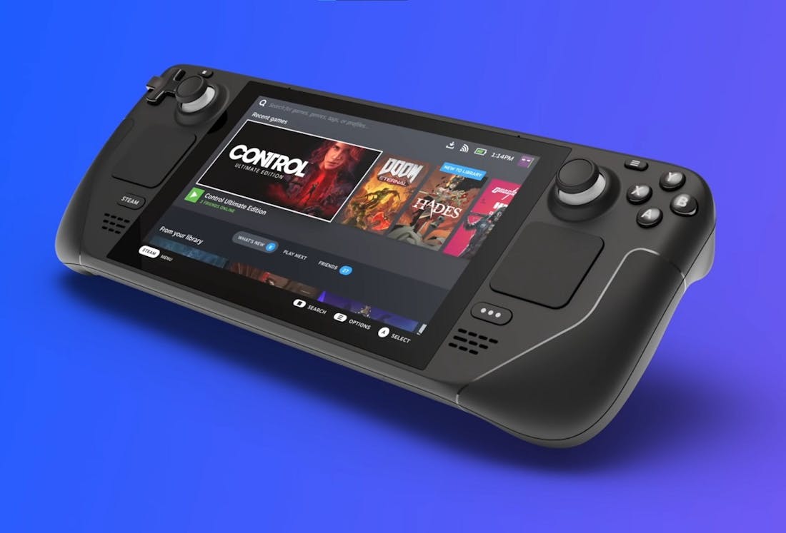 steam-deck-blue.jpg Volgende generatie Steam Deck laat minstens paar jaar op zich wachten