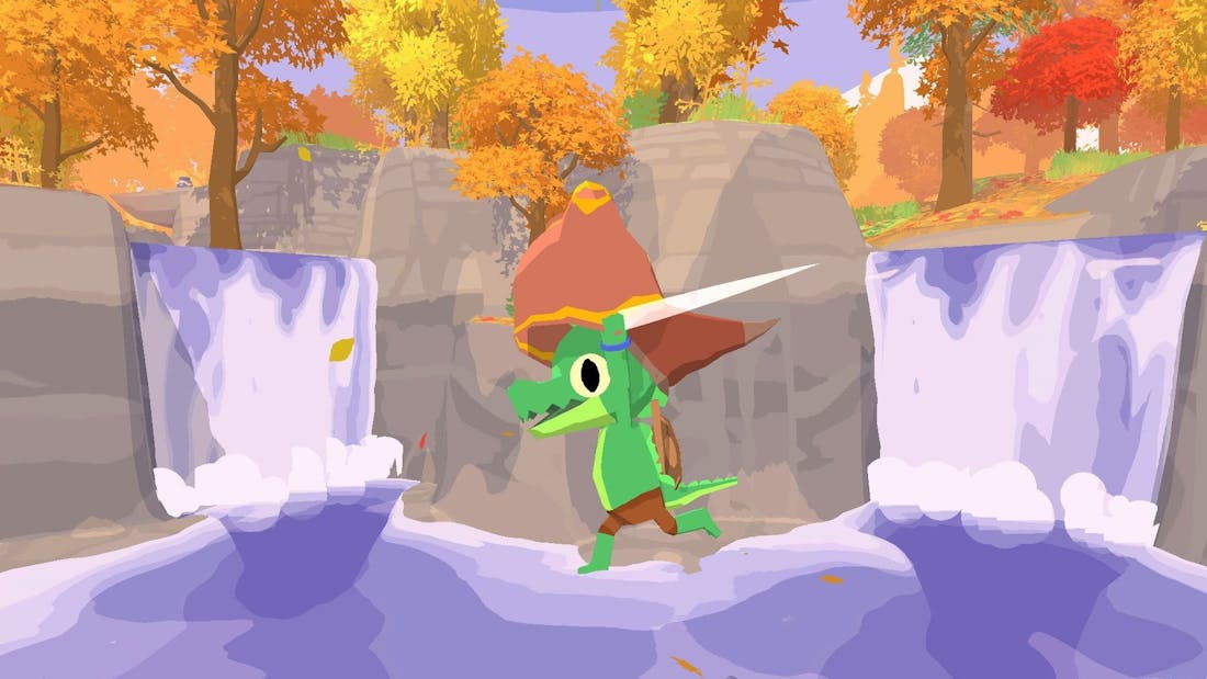 lilgator.jpg Playtonic Friends geeft in 2022 het vrolijk ogende Lil Gator Game uit