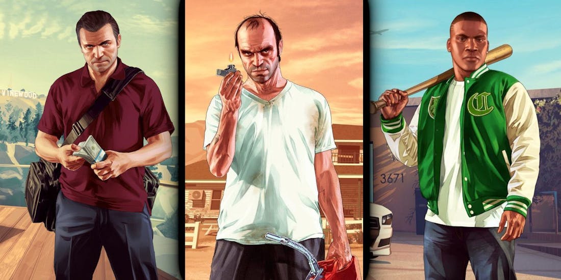 michael-trevor-and-franklin-from-grand-theft-auto-5.jpeg Current gen-versie Grand Theft Auto 5 bevat drie grafische modi