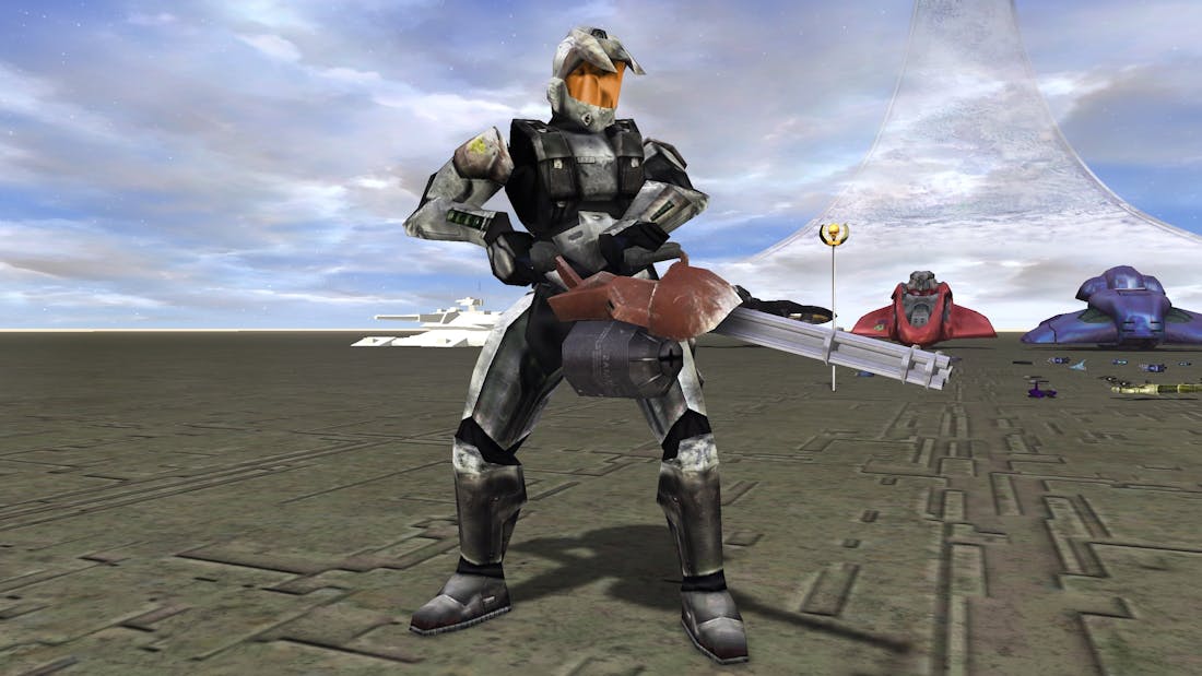 misc-cyborgchaingun.jpg Oude Halo-content dankzij modders weer speelbaar in Master Chief Collection