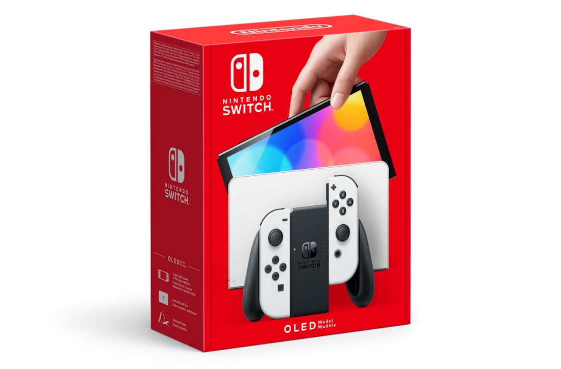 switch-oled-wit.png Switch-verpakking wordt mogelijk kleiner om toevoer op te schroeven