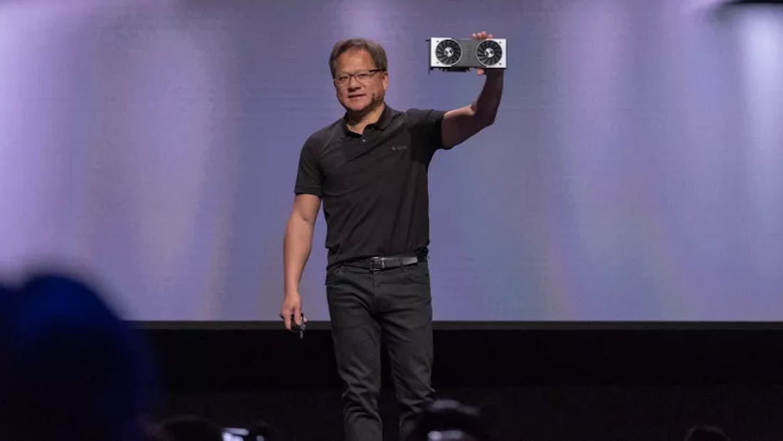 Nvidia Turing RTX 2080 onthulling Gamescom 2018.jpg 'RTX 40-gpu's trappen al in derde kwartaal van 2022 af'