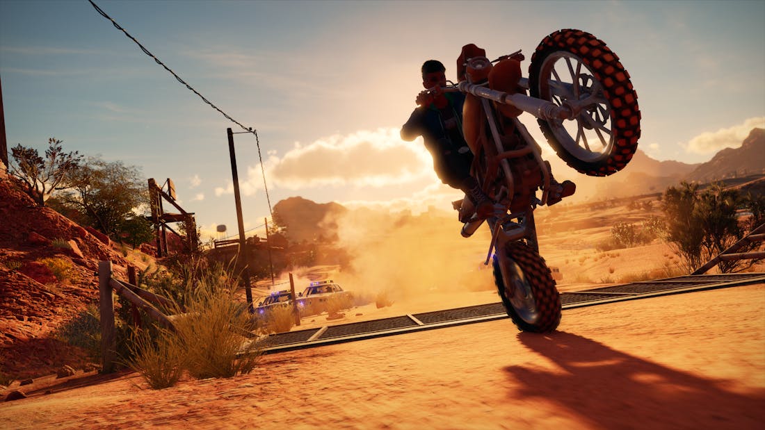 wheelie1.png Saints Row staat weer met beide benen op de grond