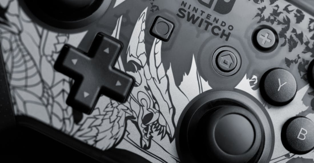 nswitch_procontroller_mhrsunbreakedition_03.png Monster Hunter Rise: Sunbreak krijgt eigen Switch Pro Controller